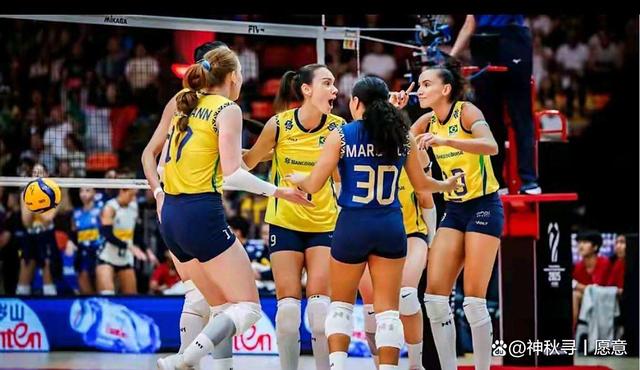 巴西排球队不敌对手遗憾获得亚军 巴西排球队不敌对手遗憾获得亚军